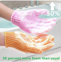Load image into Gallery viewer, Exfoliating Shower Gloves (Bath)
